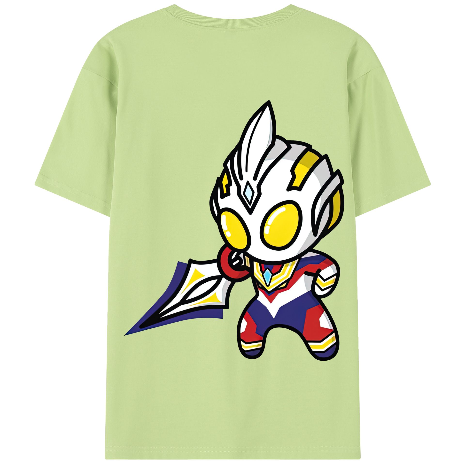 （画像用） ウルトラマン Ultraman 綿100％半袖Tシャツ（背面プリント）